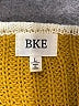 BKE 100% Acrylic Stripes Yellow Pullover Sweater Size L - photo 7
