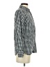 Gap Outlet 100% Cotton Checkered-gingham Black Long Sleeve Button-Down Shirt Size S - photo 4