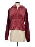 Express Burgundy Zip Up Hoodie Size S - photo 1