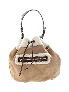 Michael Michael Kors Leather Bucket Bag