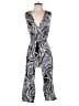 C'est La Vie Paisley Silver Jumpsuit Size S - photo 1