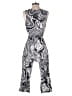 C'est La Vie Paisley Silver Jumpsuit Size S - photo 2