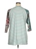 Now N Forever Teal 3/4 Sleeve Top Size XL (estimated) - photo 2