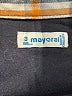 Mayoral Plaid Blue Long Sleeve Button-Down Shirt Size 3 - photo 3
