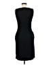 St. John Solid Black Cocktail Dress Size 6 - photo 2