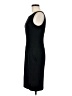 St. John Solid Black Cocktail Dress Size 6 - photo 5