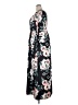 Unbranded Floral Black Casual Dress Size XXL - photo 5