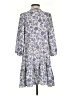 Bobeau 100% Polyester Paisley Blue Casual Dress Size S - photo 2