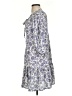 Bobeau 100% Polyester Paisley Blue Casual Dress Size S - photo 5
