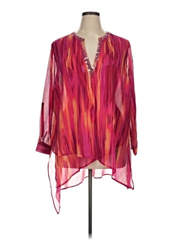 Catherines 3/4 Sleeve Blouse (view 1)