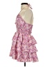 Shein 100% Polyester Paisley Pink Cocktail Dress Size S - photo 5