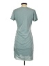 BTFBM Solid Teal Casual Dress Size S - photo 2