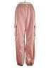 Shein 100% Polyester Pink Cargo Pants Size 8 - 10 - photo 1