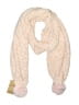 Assorted Brands 100% Chinella Ivory Pink Scarf One size - photo 1