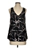 Daniel Rainn 100% Polyester Black Sleeveless Blouse Size S - photo 1