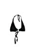 Puma Solid Black Swimsuit Top Size M - photo 2