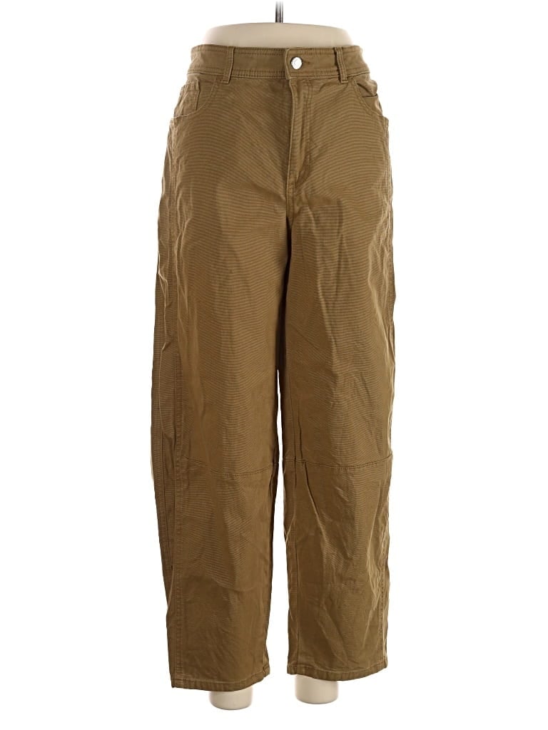 Pre-owned Ann Taylor Loft Cargo Pants In Brown