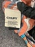 Chufy 100% Cotton Print Orange Board Shorts Size XS - photo 4
