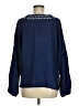 Talbots Outlet Blue Long Sleeve Blouse Size M - photo 2