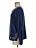 Talbots Outlet Blue Long Sleeve Blouse Size M - photo 5