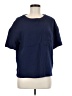 Caslon 100% Cotton Blue Short Sleeve Top Size XS - photo 1