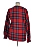 Bibi Plaid Red Pullover Sweater Size XL (estimated) - photo 2