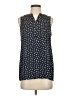 41Hawthorn 100% Polyester Blue Sleeveless Blouse Size S - photo 1