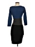 Max Studio Color Block Blue Casual Dress Size S - photo 2
