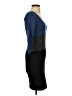 Max Studio Color Block Blue Casual Dress Size S - photo 4