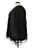 Style&Co Black 3/4 Sleeve Blouse Size 3X - photo 5