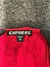 Express 100% Nylon Floral Red Sleeveless Top Size XS - photo 7
