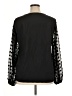 Shein Black Long Sleeve Blouse Size 14 - photo 2