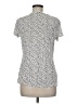 Apt. 9 Polka Dots Ivory Short Sleeve T-Shirt Size M - photo 2