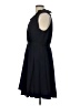 J.Crew 100% Polyester Solid Black Cocktail Dress Size 12 - photo 5
