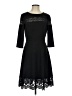 NY Collection Black Cocktail Dress Size S - photo 1