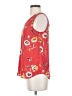 Maurices 100% Polyester Red Sleeveless Blouse Size XS - photo 5