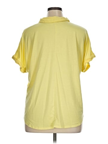 NY Collection Short Sleeve Blouse (view 2)