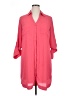 Express Outlet 100% Polyester Pink Casual Dress Size XL - photo 1
