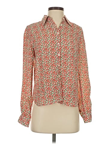 Birds of Paradis by Trovata Long Sleeve Blouse (view 1)