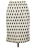 Renee C. Chevron-herringbone Ivory Casual Skirt Size XXL - photo 2