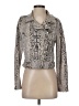decker Animal Print Silver Jacket Size S - photo 1