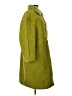Something Navy 100% Polyester Green Coat Size L - photo 4
