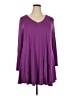 Larace Purple Long Sleeve Blouse Size 4X - photo 1