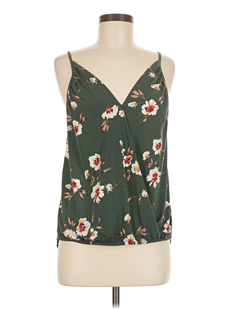 Pre-owned Beacon Sleeveless Blouse In Green