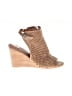 Lucky Brand Tan Brown Wedges Size 9 1/2 - photo 1
