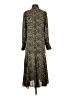 Equipment 100% Polyester Animal Print Brown Casual Dress Size XS - photo 2
