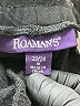 Roaman's Black Track Pants Size 22 - 24 - photo 4