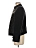 Lanvin 100% Wool/laine Animal Print Black Blue Wool Coat Size EU (IT) 40 / US 4 - photo 5