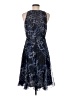 Max Mara Paisley Blue Cocktail Dress Size 6 - photo 2