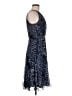 Max Mara Paisley Blue Cocktail Dress Size 6 - photo 4